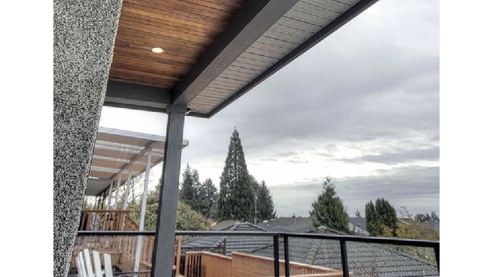 wooden planks on ceiling